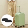 logyues 2Pcs Suitcase Side Stud Foot Pad Bracket Z020 Plastic