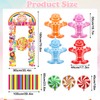 18 Pcs Candyland Party Decorations, Candys Theme Photo Prop