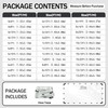 Clear Tarps Heavy Duty Waterproof 4x6ft, 14Mil Clear Vinyl Tarp