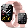 Fempoin Smartwatch Women's Men's Fitness Watch with Phone Function