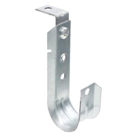 Abeicy 20 Pack 2" Cable Support J Hook,Zinc Plated Metal Heavy Duty J Hook Hangers with L Clip Angle Bracket Attachment for Hanging Cable & Wire Support Ceiling Mount to Ceilings Beams