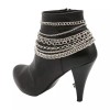 Unbranded Women Boot Bracelet Silver Metal Chain Shoe Comfortable Band