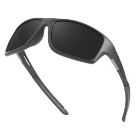 TJUTR Cycling & Running Glasses for Women Men Polarised Wraparound Sports Sunglasses with UV400 Protection MTB Outdoor Running Cycling Eyewear