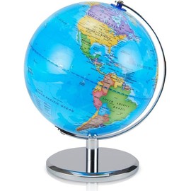 Next Level stuff Light-Up World Globe – Spin, Learn, and Glow! Perfect for Kids & Adults - Size: Medium