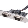 SilverStone Technology ECD01 Internal USB 2.0 to Dual RS232 Serial