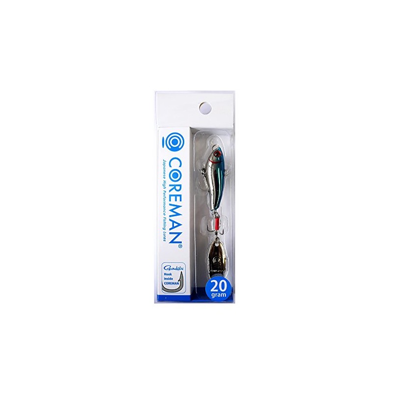 COREMAN PB-20 Power Blade #021 Blue Flash Plated (SB) Lure