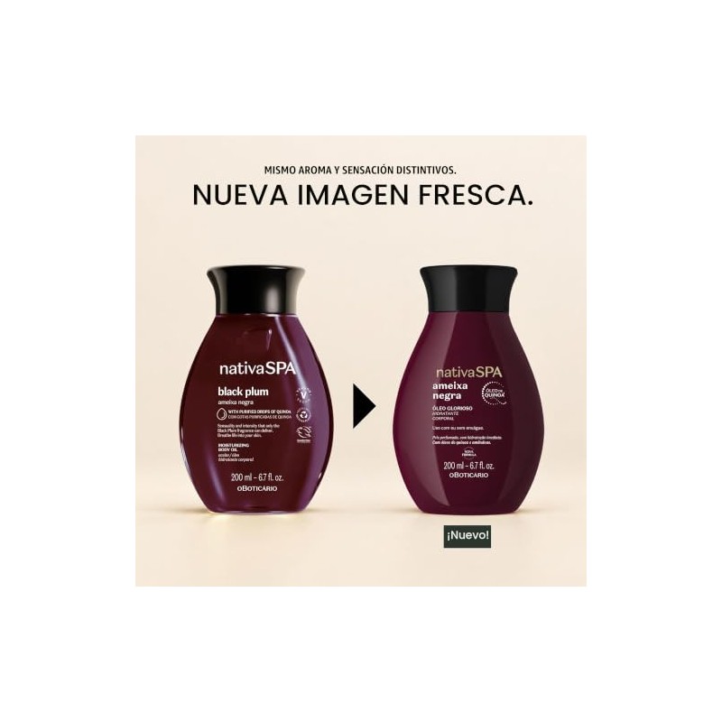 NATIVA SPA O BOTICÁRIO Boticario Nativa SPA Black Plum Ameixa