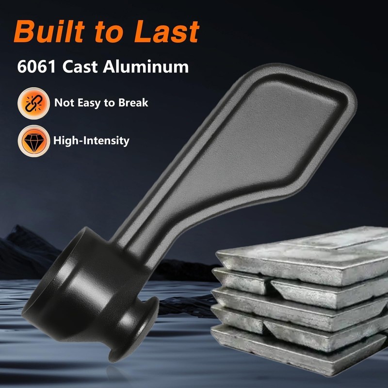 LQYLMY Upgraded Aluminum Sliding Door Interior Handle, Long Handle &