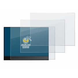 BROTECT Anti-Glare Protective Glass for Lenovo ThinkVision M14t Gen 2 (Pack of 3) Protective Film Tempered Glass Matt [Extremely Scratch-Resistant 9H, Anti-Reflection]