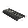 Cayer QR120 Tripod Fluid Head Quick Release Plate Replacement with
