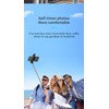 H.May Selfie Stick Tripod with Fill Light, 40 inch Extendable