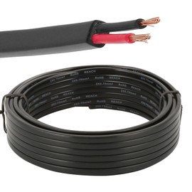 ETUKER 2 Pin Trailer Cable 10M 2x0.75mm² Trailer Cable 2Core Automotive Wire Cable