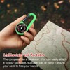 Flintronic 10Pcs Navigation Compass, Multifunctional Hiking Compass, Waterproof Pocket Compass