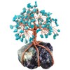 KYEYGWO Natural Crystal Tree Decorations for Home and Office, Lucky