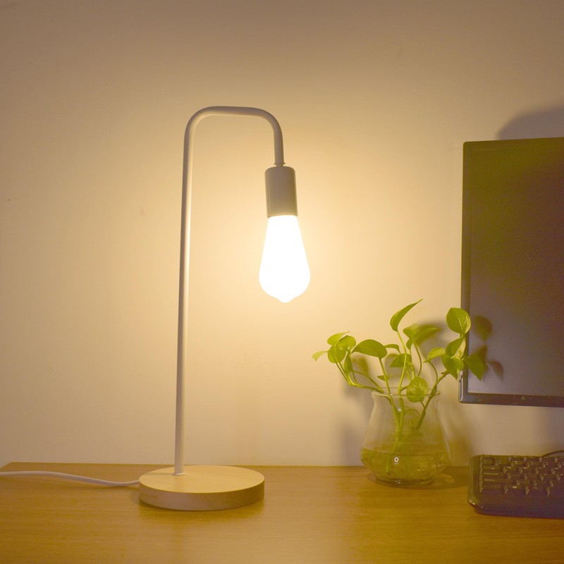 LUMILECT Dimmable Milky ST64 Edison Light Bulb 25W Equivalent, Soft