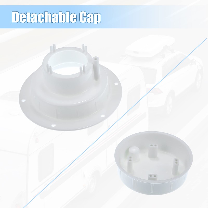 X AUTOHAUX RV Plumbing Vent Cap Camper Attic Vent Cap