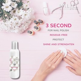 LALILL Nagellackentferner 500 ml - Nagellack Entferner ohne Aceton - Nail Polish Remover - Schnelle & einfache Nagellackentfernung - Acetonfrei - Ideal f√ºr empfindliche N√§gel