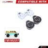 RCAWD Front Steering Knuckles Caster Blocks & Brass Counterweights for