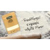 Traditional Organic White Flour-Certified Organic, Non-GMO, Vegan, No Additives, No