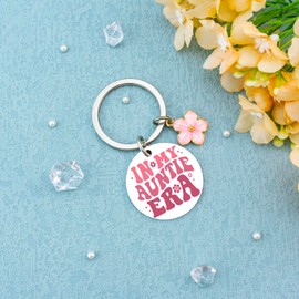 igvean Auntie Gift Ideas Keychain Aunt Gifts from Niece Nephew Best Aunt Gifts Mothers Day Birthday Christmas Gift For New Auntie