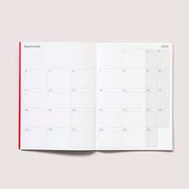 OD OCTÀGONDESIGN Sep23 to Aug24, Monthly Planner, Similar A5 Size