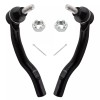 BOXI Pair (2) Front Outer Tie Rods For 2004-2009 2010