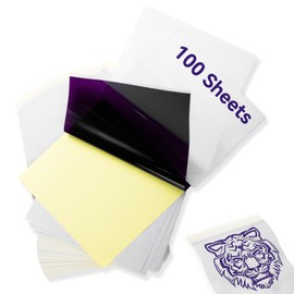 Phomemo Tattoo Stencil Paper - Thermal Stencil Transfer Paper 100 Sheets, 8.5”x11” A4 Size, Tattoo Stencil Printer Paper For Tattoo Transfer Kit Tattoo Supplies
