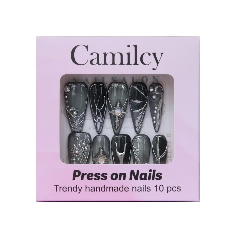 Press on Nails Handmade Nails Luxury Reusable Fake Nails For