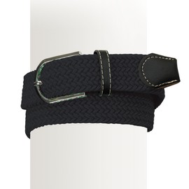 Ovation Braided Stretch Belt - Black (Small)