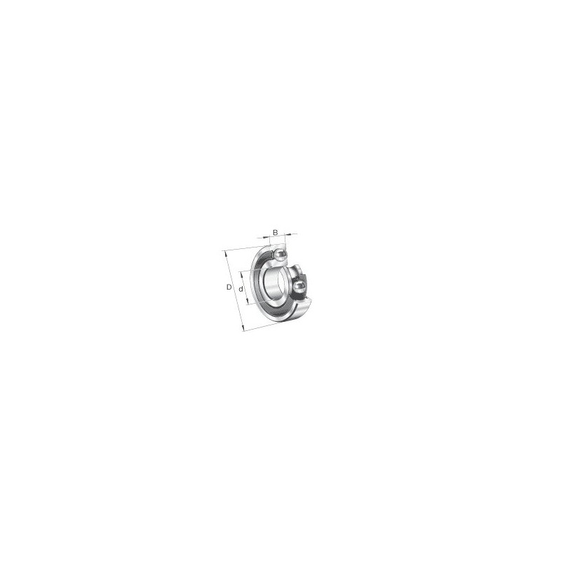 6306-2RSR Deep Groove Ball Bearing Single Row Bore Diameter 30