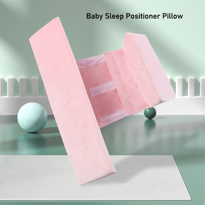 Baby Sleeping Pillow Prevent Rolling Spitting Detachable Wash Baby Side