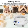 Pottery Wheel 5.9in Turntable 50/60Hz 200RPM Detachable Low Noise Stable