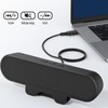 Computer Speakers for Desktop PC Monitor, USB Wired Laptop Speaker