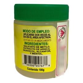 Pomada De Arnica..100g Alcanfor
