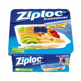 Ziploc Container Storage Container Rectangular 1100ml 1 Pack