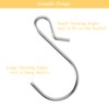 Haisheng 50PCS S Hooks S Hooks Heavy Duty Small Multi-Purpose