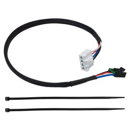 Zafina-UP Brake Control Wiring Harness for 1995-2009 Dodge Ram Chrysler Adapter Towing Trailer Brake Controller Wire 4 Pin Connector Cable Mount