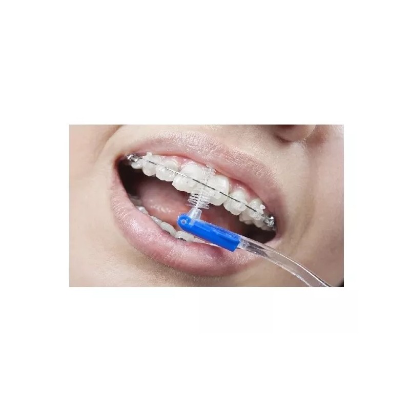 Borgatta 10 Cepillos Ortodoncia Con Interdental Para Brackets