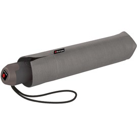 Knirps E.200 Medium Duomatic Pocket Umbrella, grey