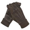 Harssidanzar SM045EU Men's Winter Gloves Warm Wool Fleece Lined Suede