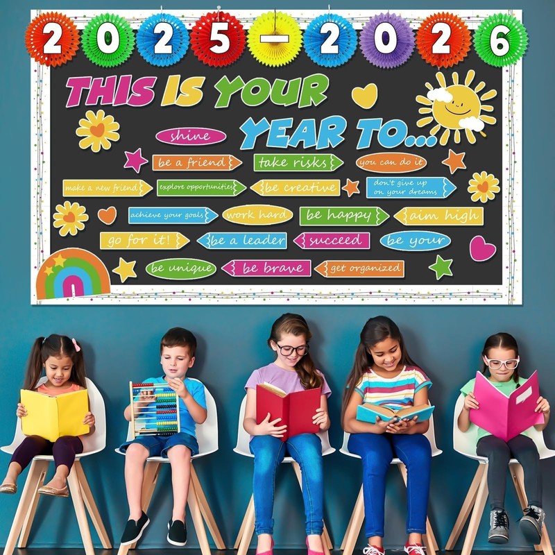 Welcome Back to School Bulletin Board Decorations This is Your