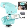 Hi5 Retro Camera Flash with Adjustable Head & Built-in 2500mAh