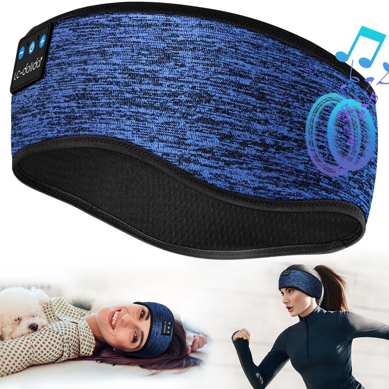 LC-dolida Auriculares para dormir, diadema con Bluetooth, auriculares inalámbricos