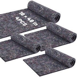 U0U 4 Pcs Dishwasher Insulation Blanket,Cotton Dishwasher Sound Insulation,Dishwasher Sound Shield for Walls Pipe Attic Roof Dishwasher (Gery, 16x48x0.2 Inches/4Pcs)