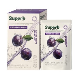 GC녹십자웰빙 슈퍼브레시피 푸룬샷 5포 1개 GC Green Cross Wellbeing Super Recipe Prune Shot 5 Packs 1 Unit