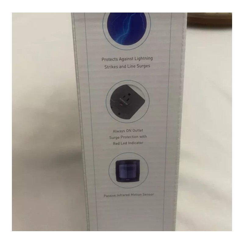 IPAN Surge Protector Plug Load Occupancy with Infrared Motion Sensor