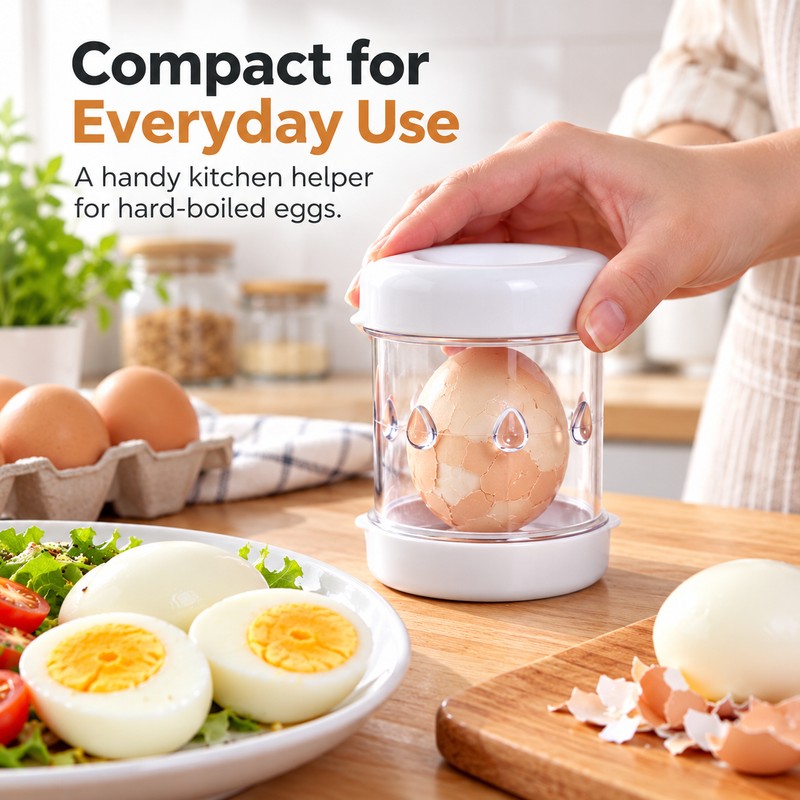 Hand Crank Egg Shell Opener for Kitchen Use – Manual