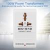Adaptador del convertidor de voltaje 100W 110V / 120V a