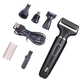 Rechargeable Shaver Electric Nose Hair Trimmer Facial Hair Clipper for Women Men