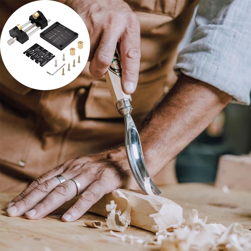 VOANZO Chisel Honing Guide System Precise Chisel Sharpening Jig Kit